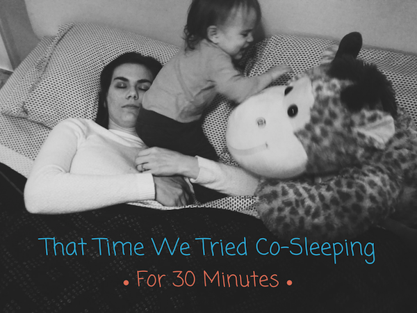 That Time We Tried Co-Sleeping