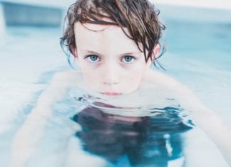 child nearly drowned