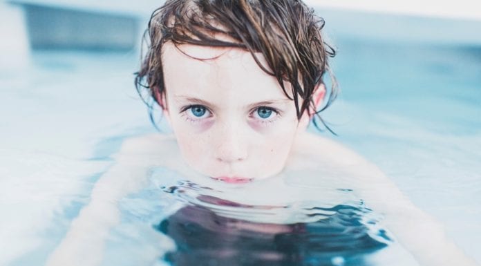 child nearly drowned