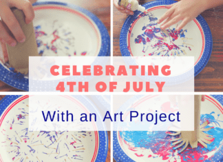 Celebrating 4th of July with an Art Project