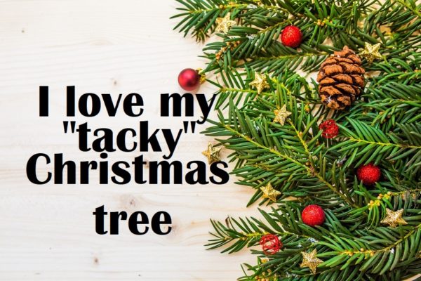 tacky christmas trees