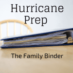 Hurricane Binder Prep