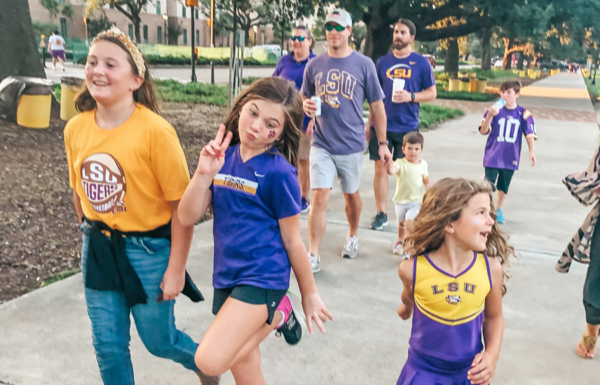 Guide to Bringing Kids to LSU Athletic Events