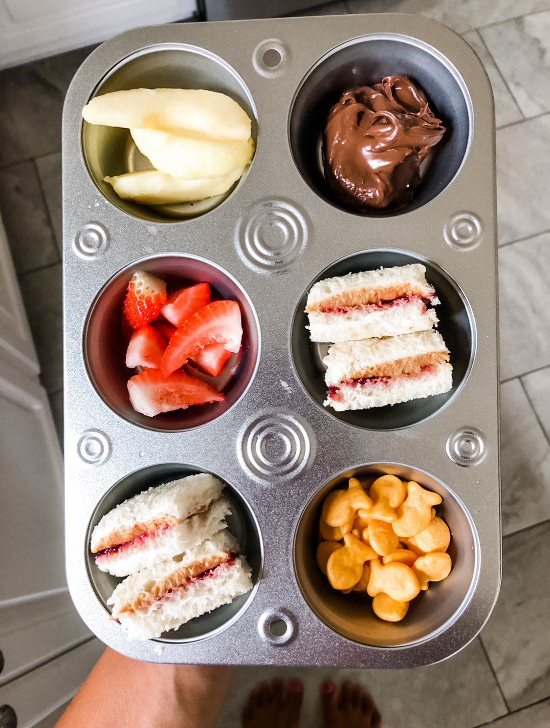 Muffin Tin Lunch & Snack Tray – Food Play Go