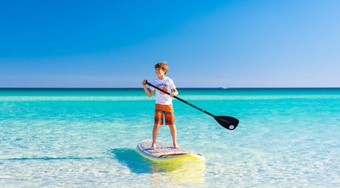 Beach activities that are socially distant in Destin, Florida.