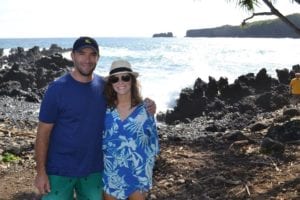 couple on vacation in Hawaii