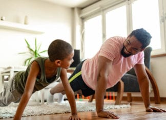 How to Get Your Kids to Exercise with You