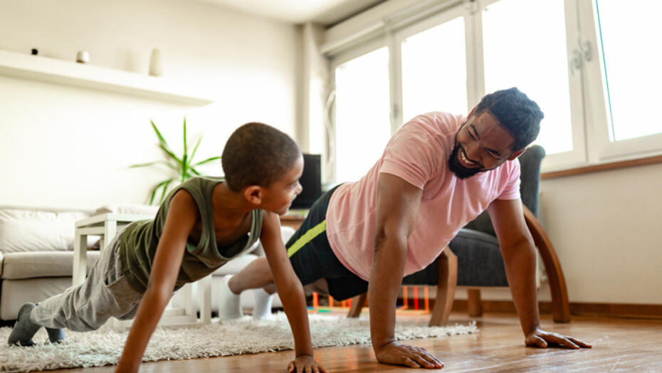 How to Get Your Kids to Exercise with You