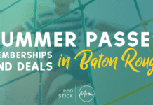 Must Have Summer Passes, Memberships, and Deals in Baton Rouge