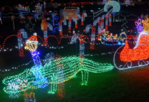 Christmas Light displays in Baton Rouge