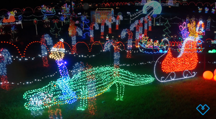 Christmas Light displays in Baton Rouge