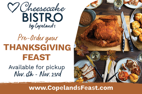 Best Baton Rouge Thanksgiving Catering - Chessecake Bistro by Copelands 