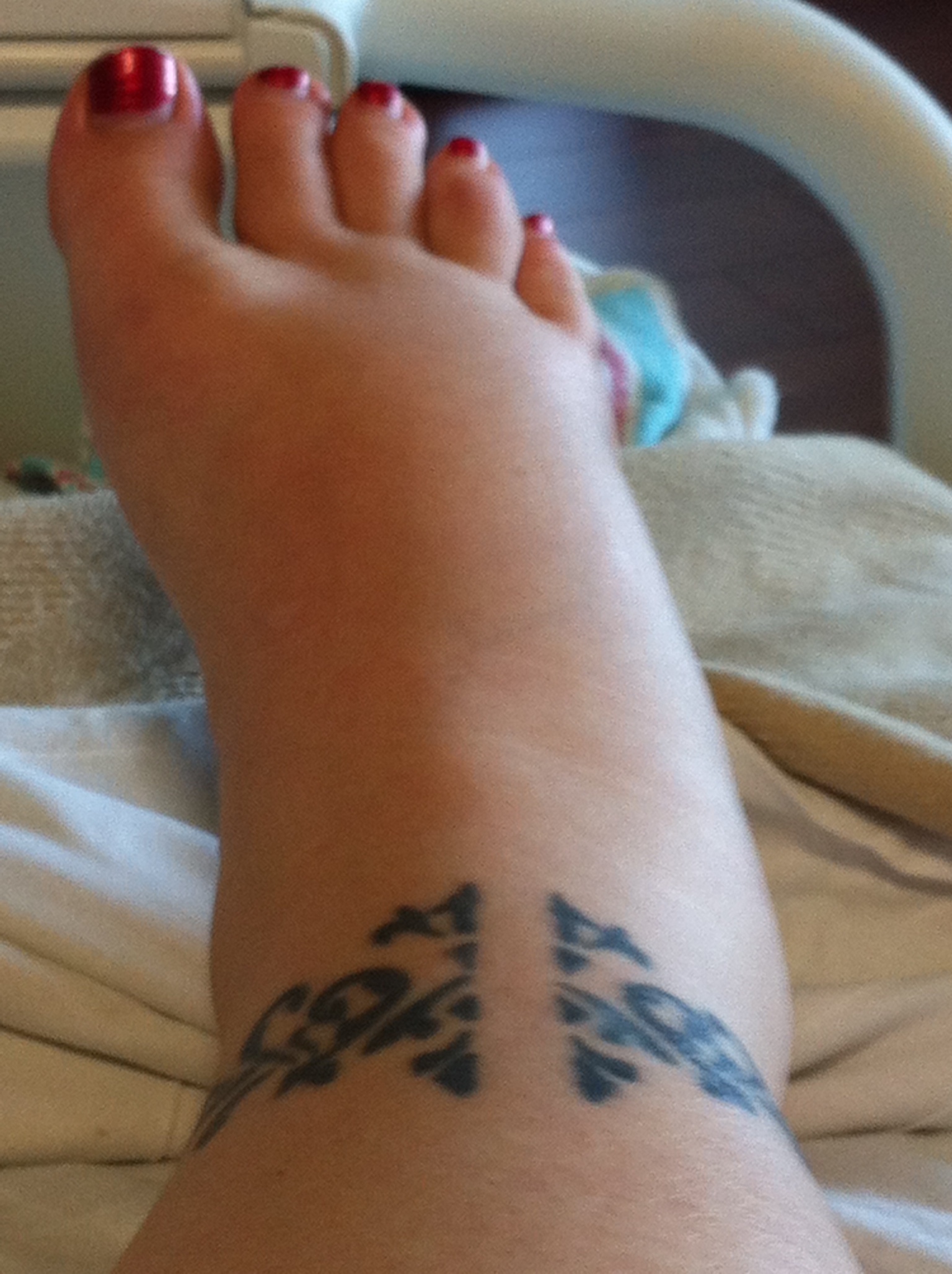 ankle swollen in last weeks of pregnancy, Wobbling Toward Grace, Part 2 :: On Being Imperfect