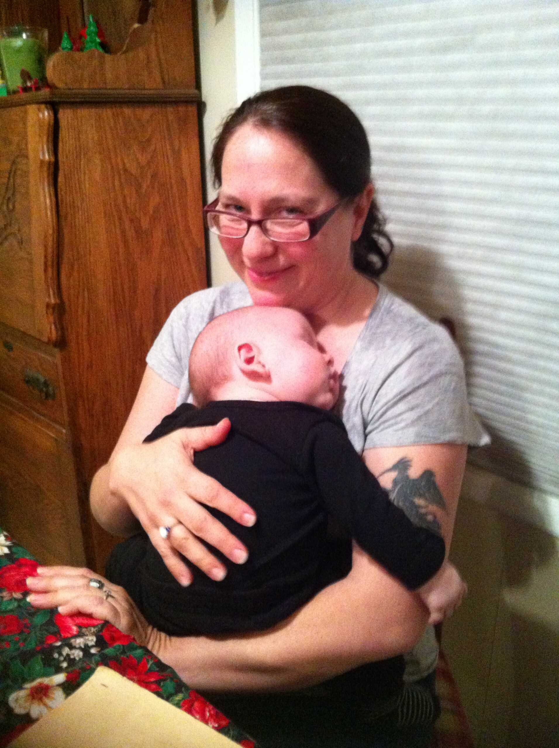 my baby boo and me, circa december 2013, Wobbling Toward Grace, Part 2 :: On Being Imperfect
