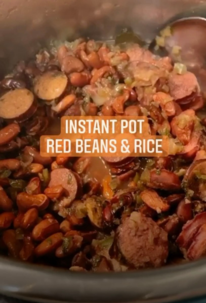 Mondays Are Made For (Instant Pot) Red Beans