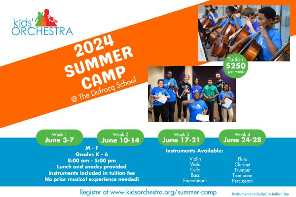 Kids' Orchestra Summer Camp