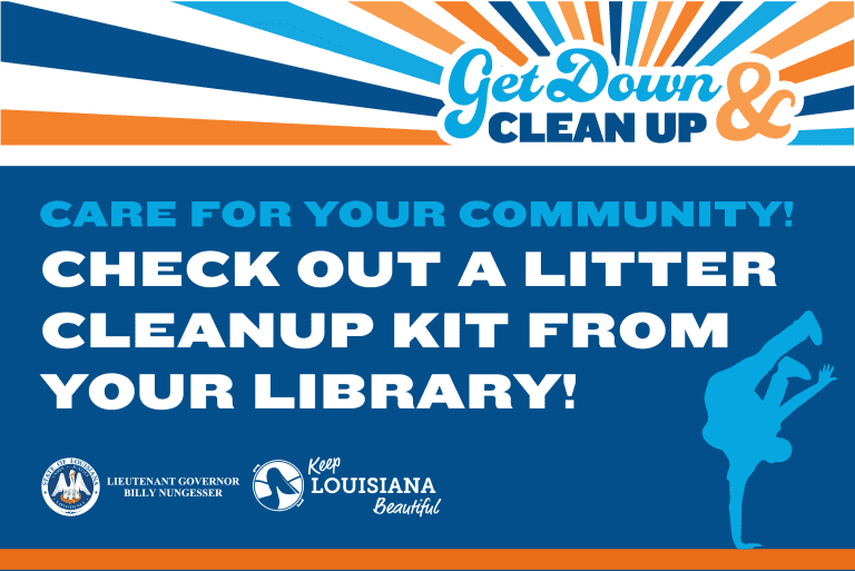 How Can Visiting Your Local Library Help Solve Louisiana’s Litter Problem?