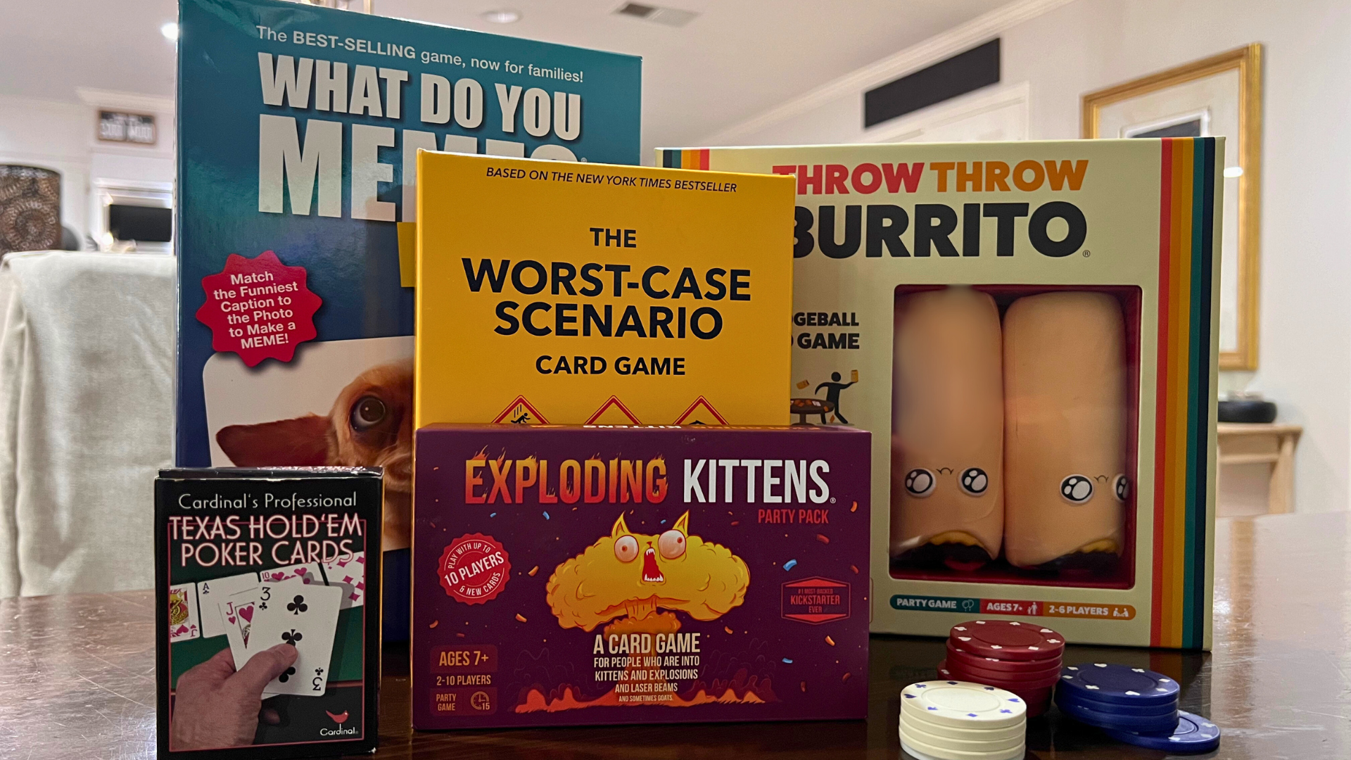 Watch for Exploding Kittens and Flying Burritos :: Family Game Night Ideas