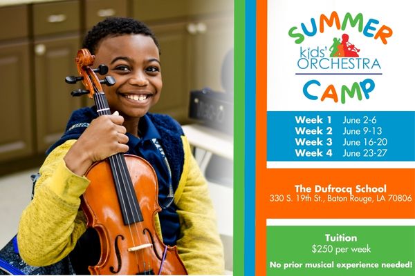 Music Summer Camp Baton Rouge