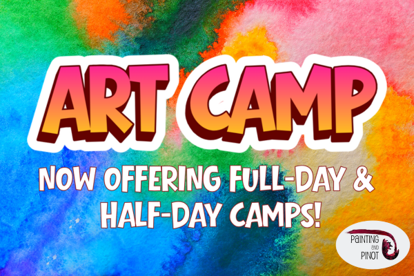 Painting and Pinot Summer Camp 2026 Art Camp Baton Rouge