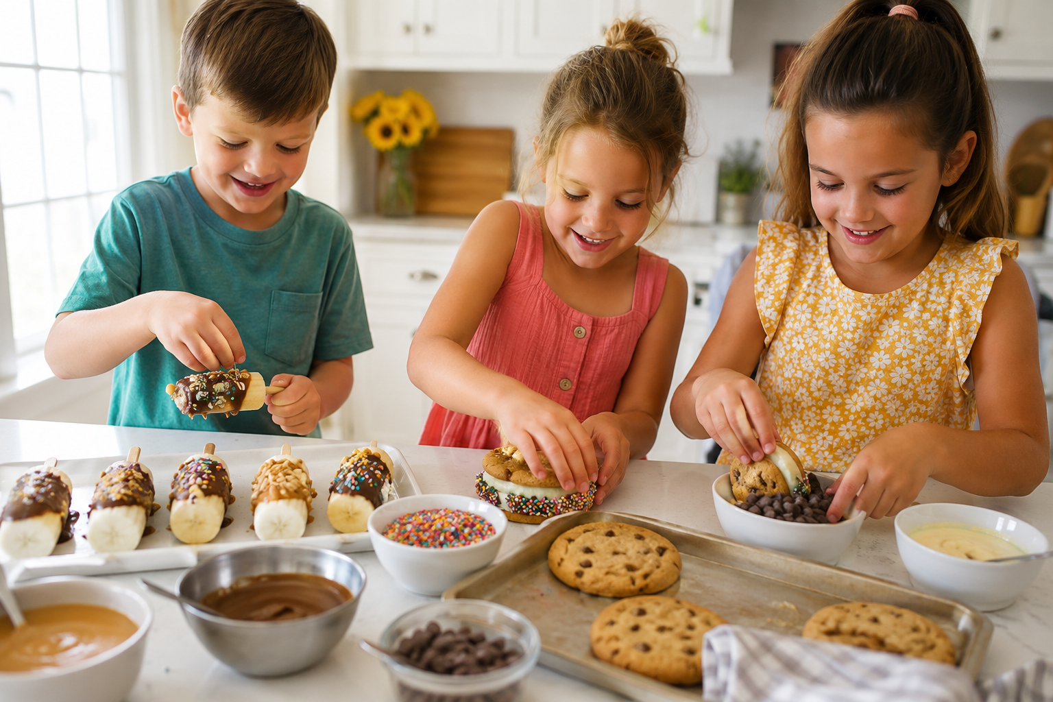 Easy Summer Treats You Can Make at Home With Your Kids